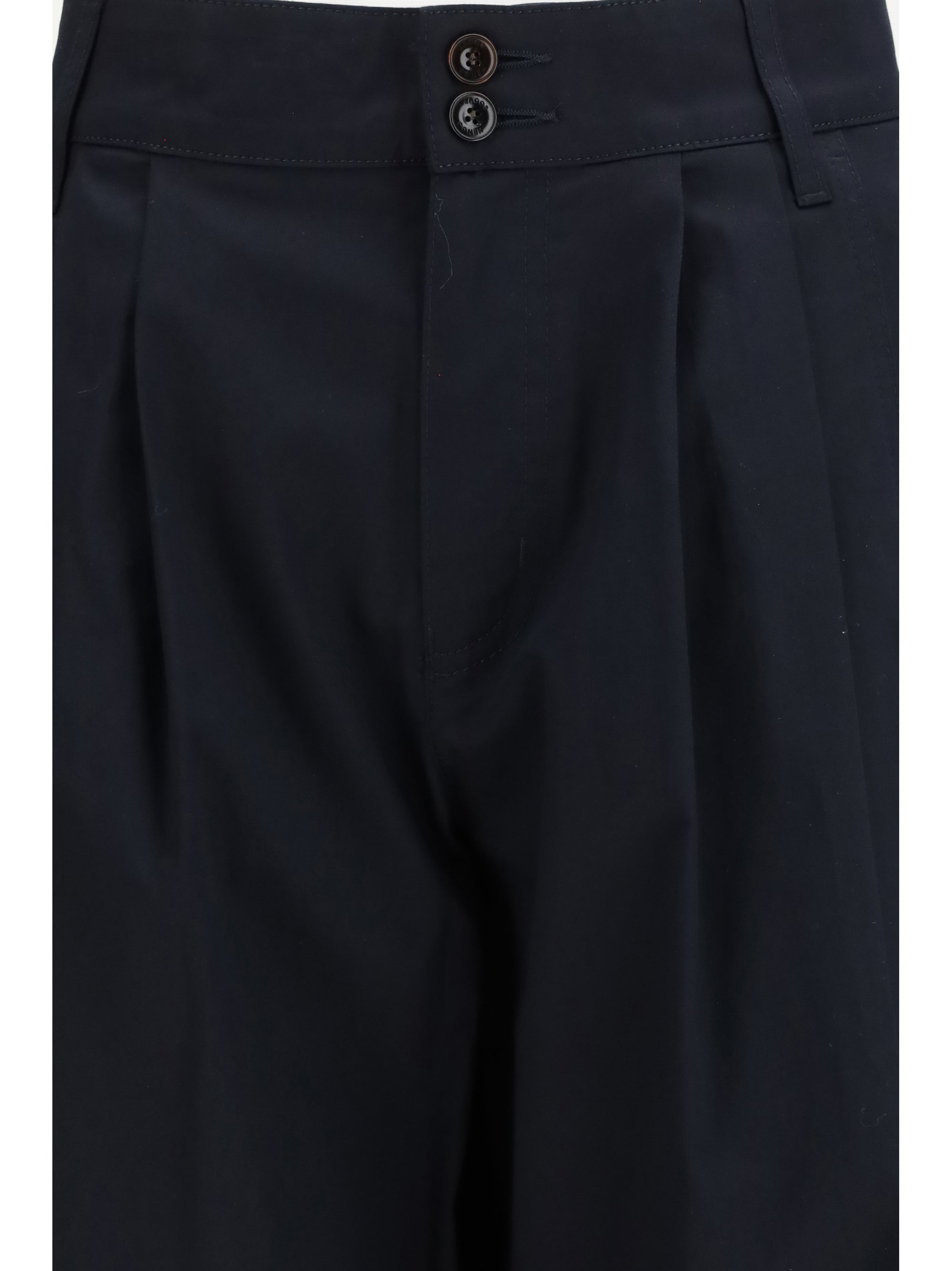 Jacob CohëN Trousers — Navy, view 2