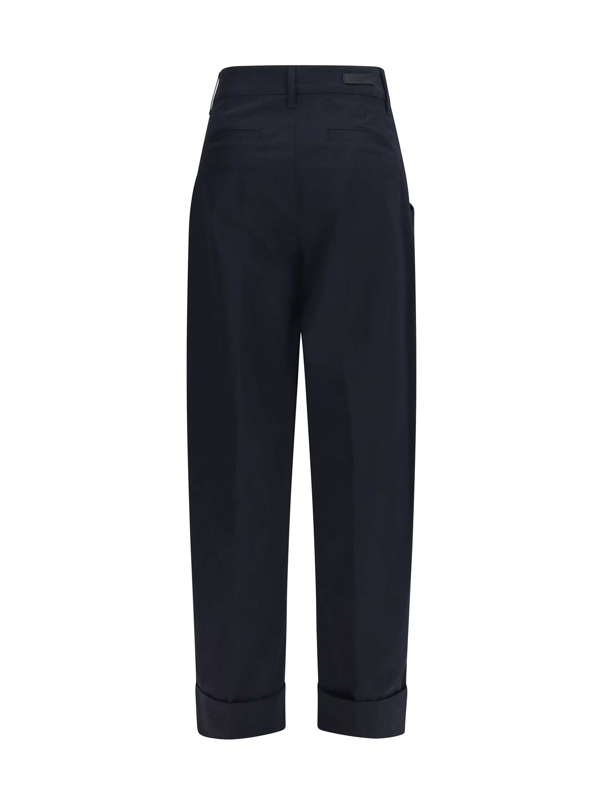 Jacob CohëN Trousers — Navy, view 3