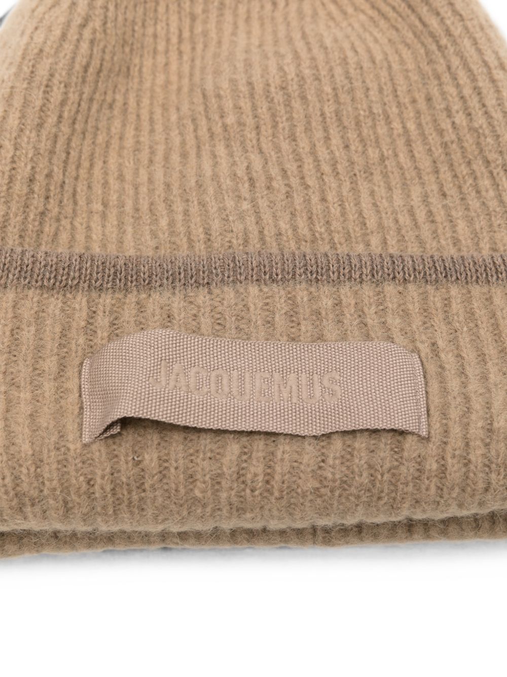 JACQUEMUS Beanie — Beige, view 2