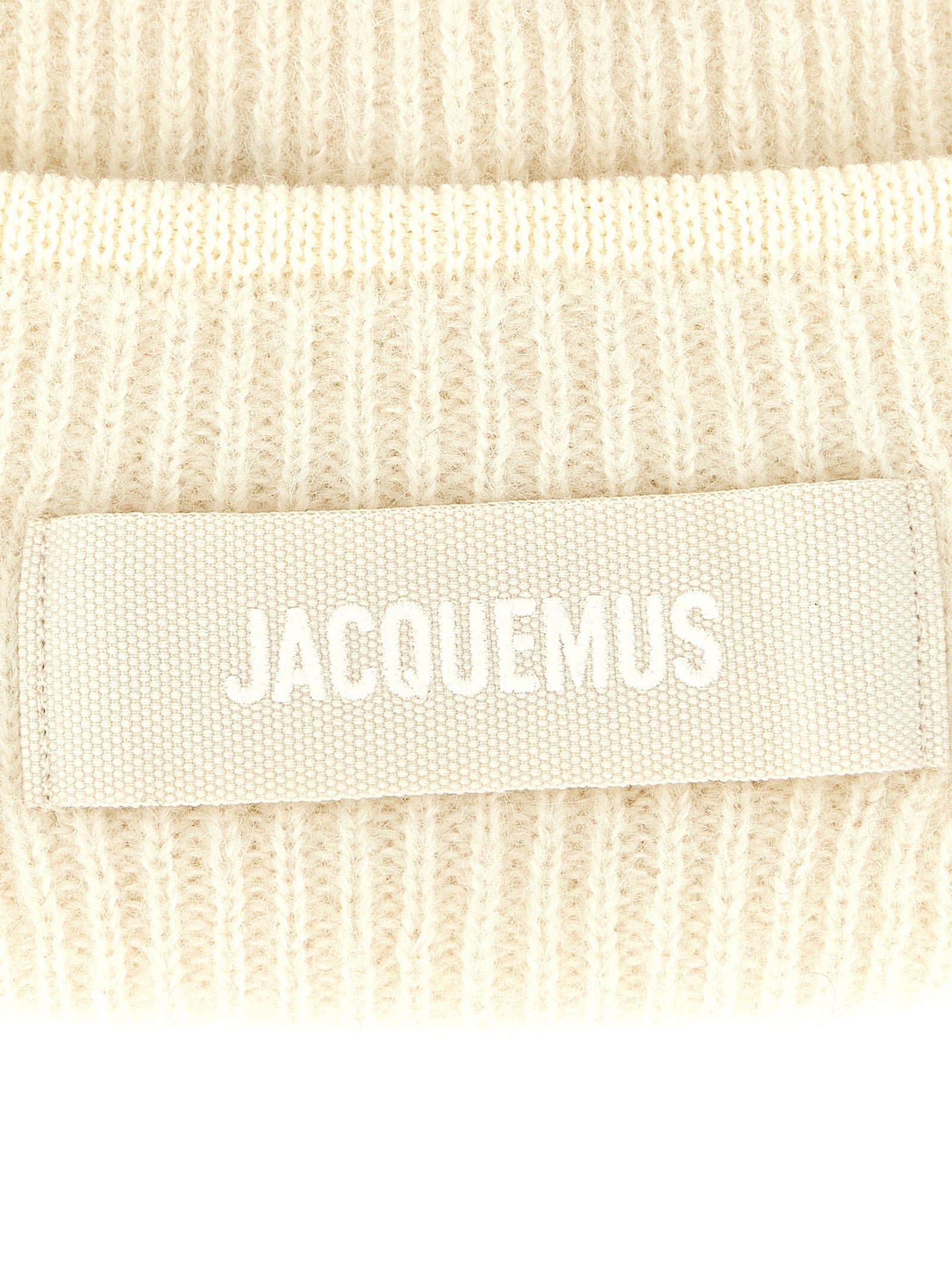 Jacquemus Beanie — Cream, view 3