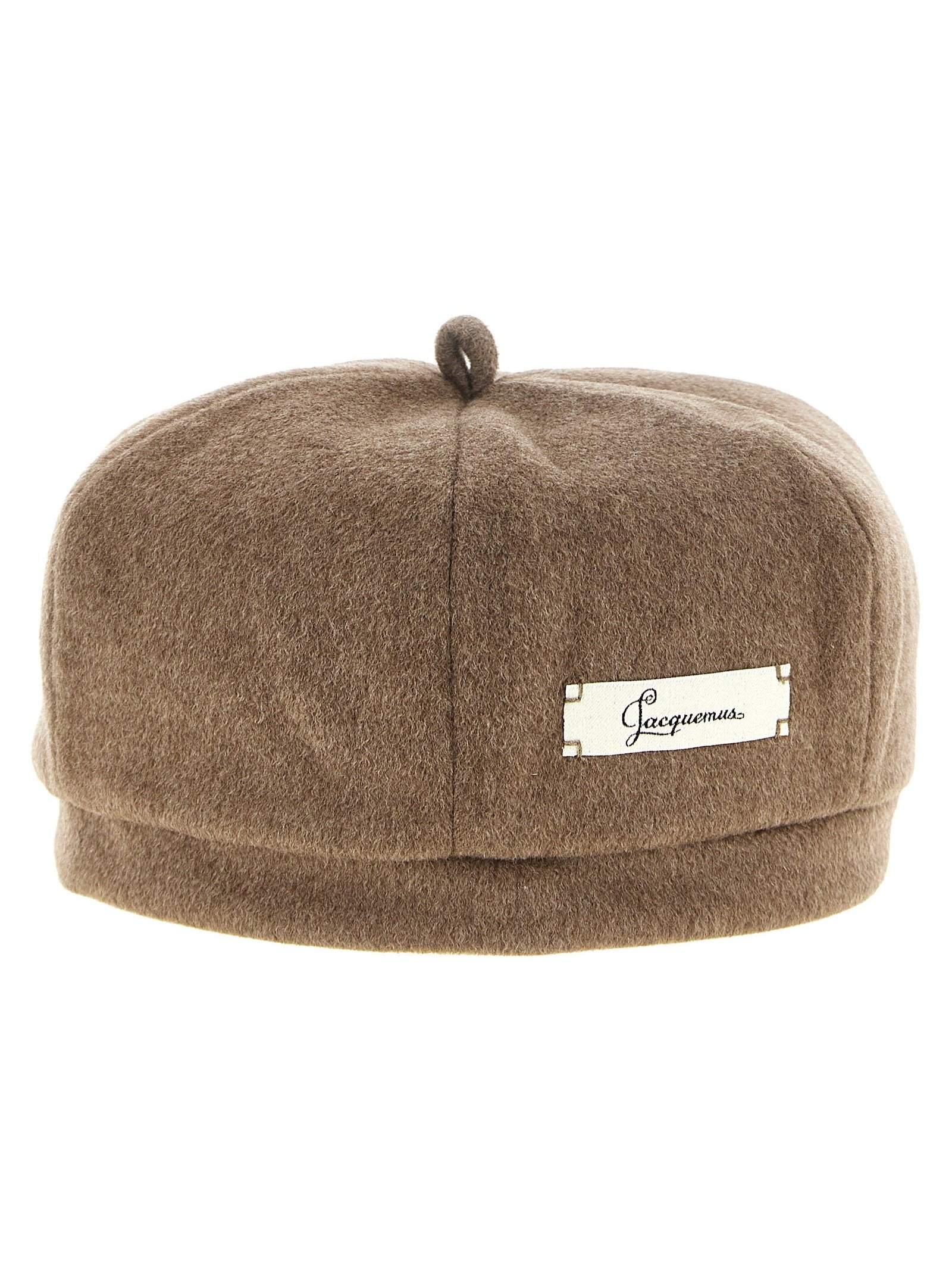 Jacquemus Beret — Beige, view 2