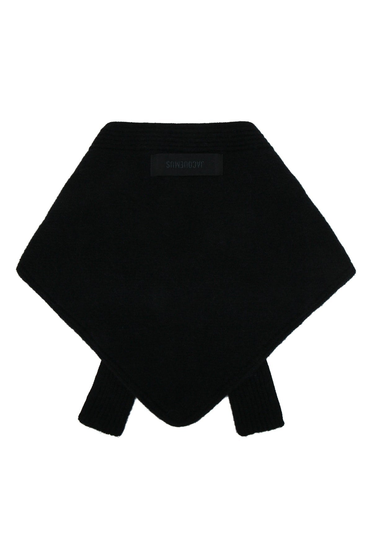 Jacquemus Chale Shawl — Black, view 2
