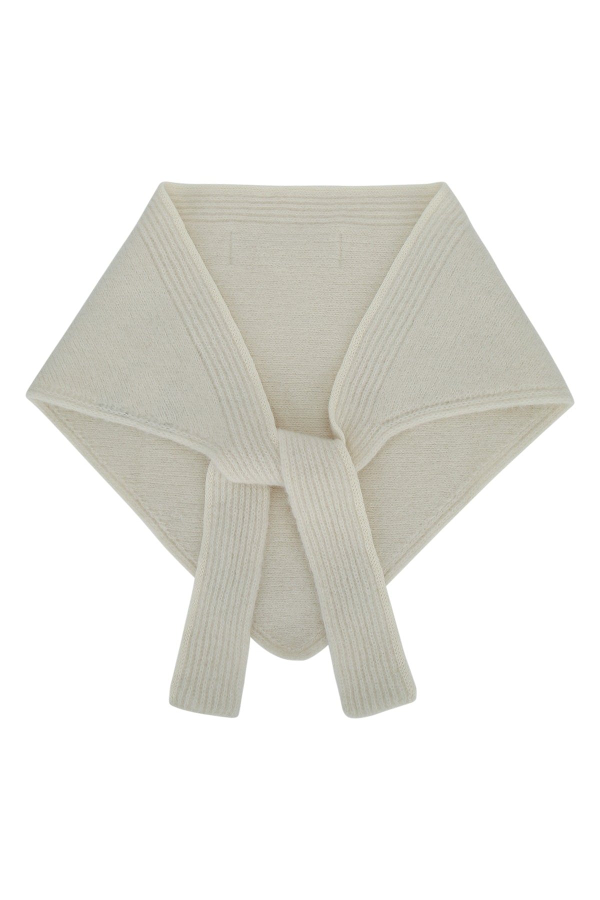 Jacquemus Chale Shawl — White by Jacquemus