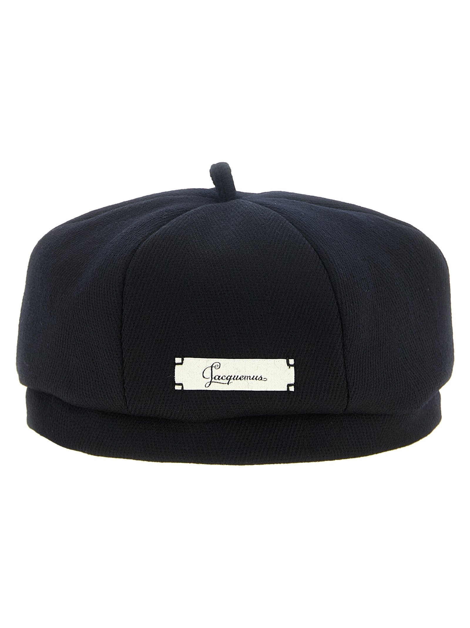 Jacquemus JA344505BM Virgin Wool Beanie — Navy by Jacquemus