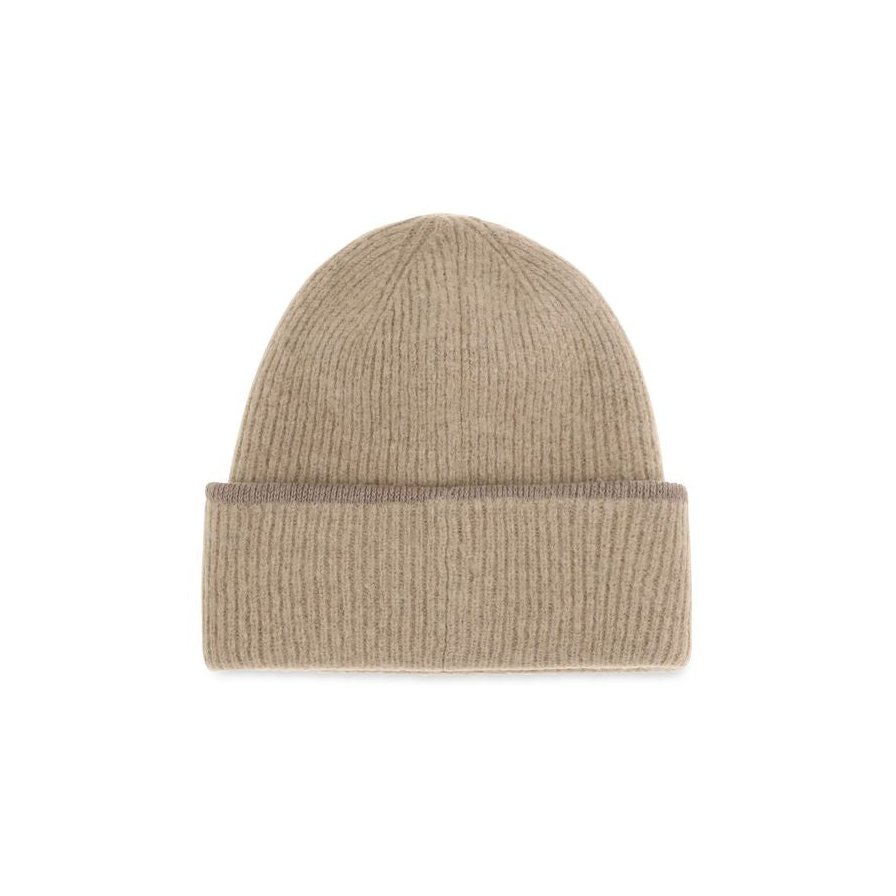 Jacquemus JAACU00666AK00227150BB Ribbed Alpaca Beanie — Beige, view 2