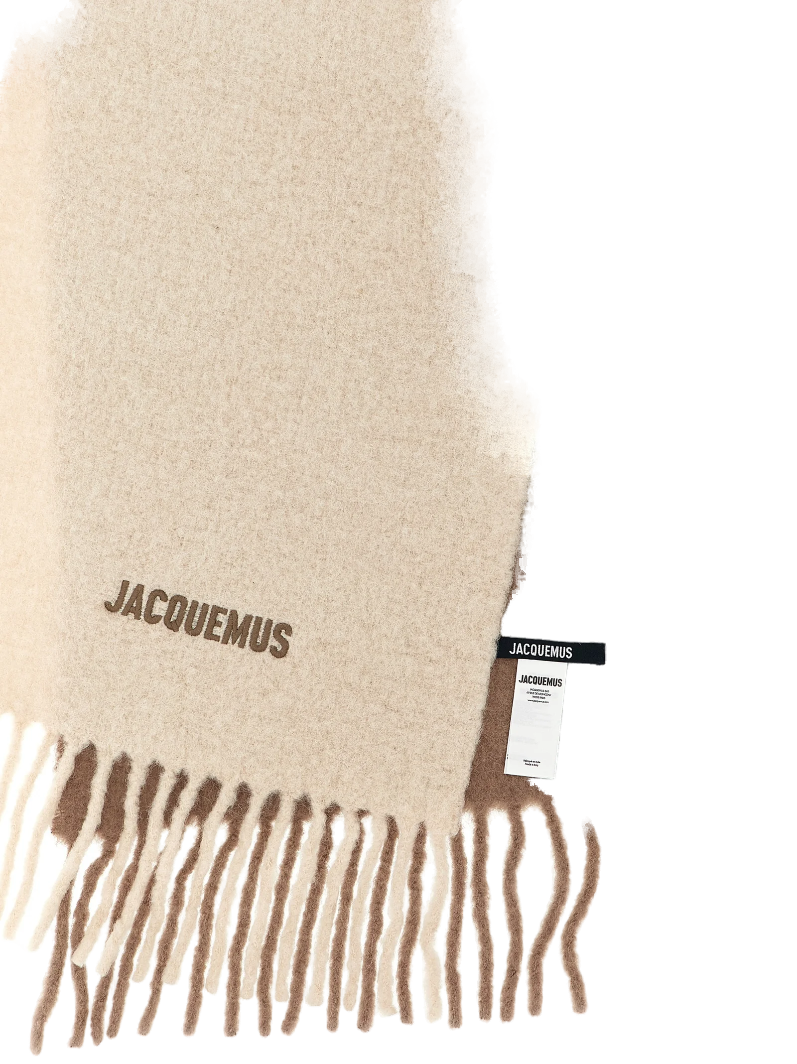 Jacquemus Scarf — Beige, view 3