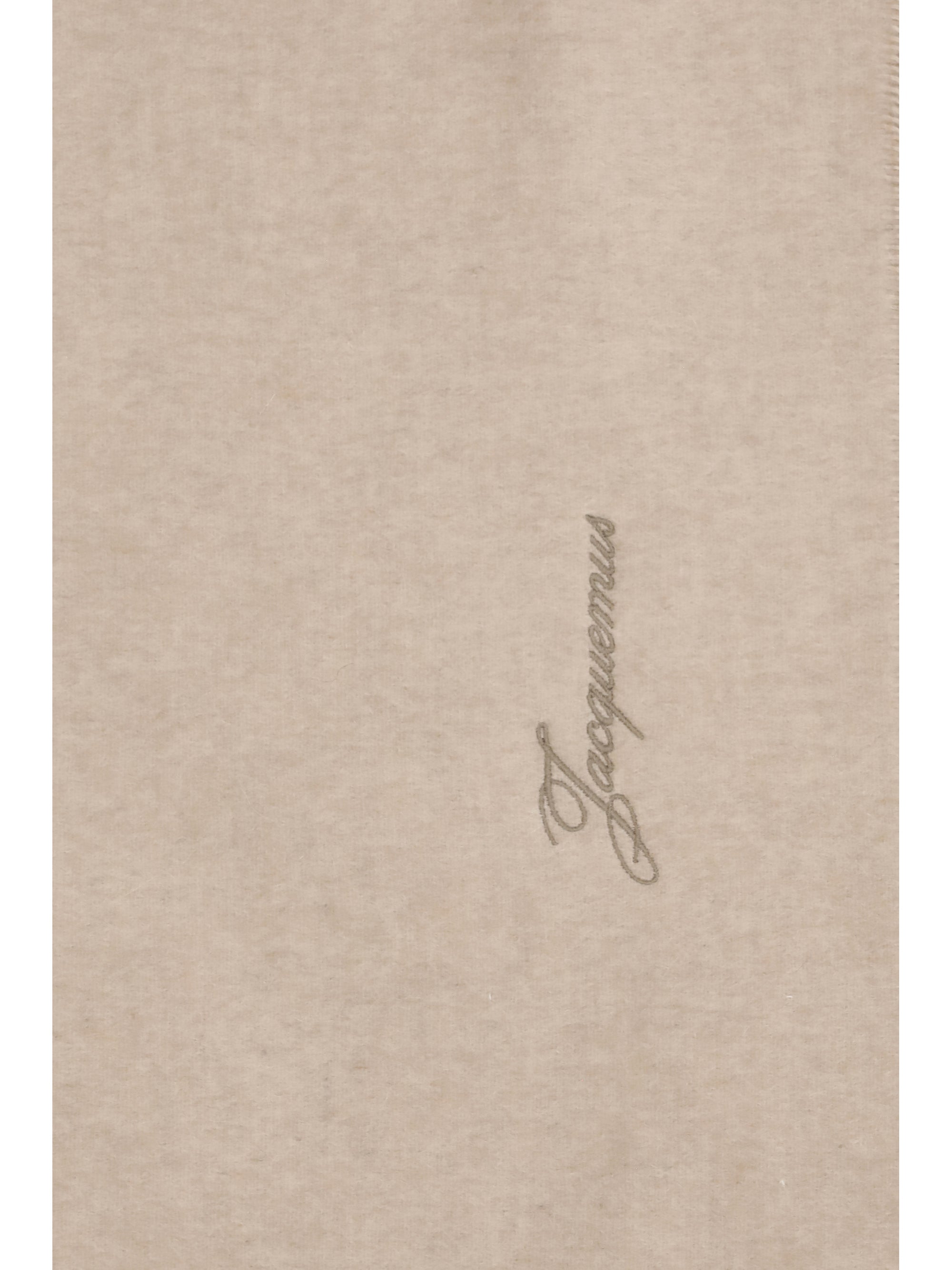 Jacquemus Scarf — Beige, view 3