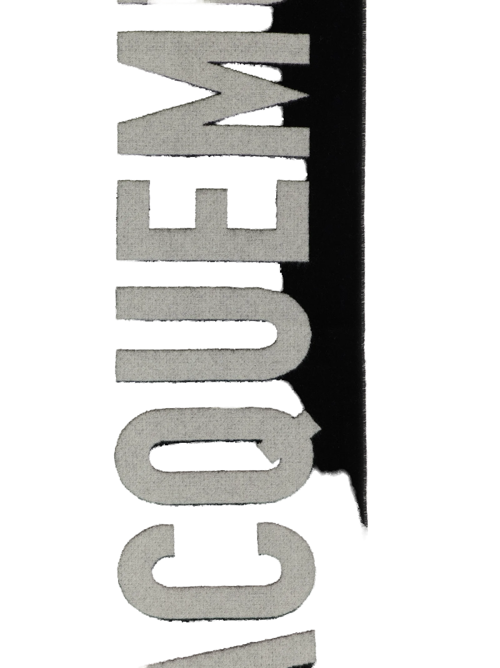 Jacquemus Intarsia Logo Wool Scarf — Black, view 3