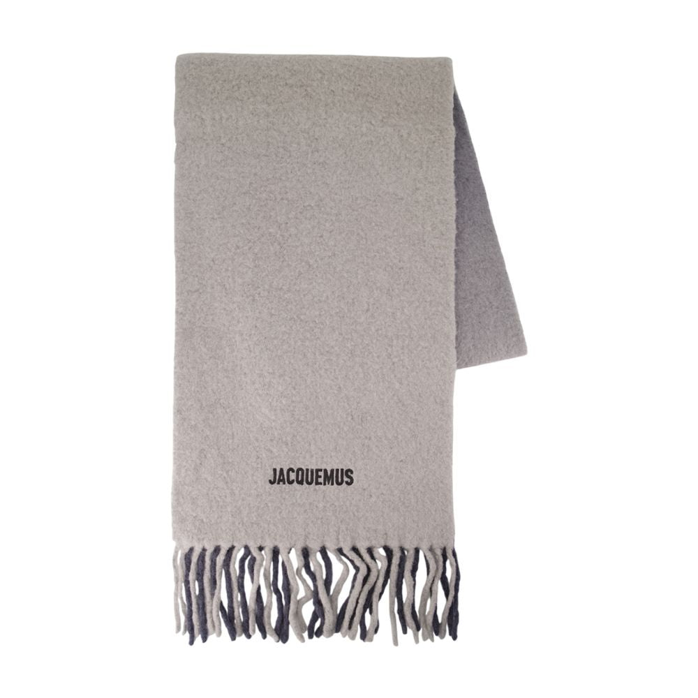 Jacquemus Scarf — Gray, view 2