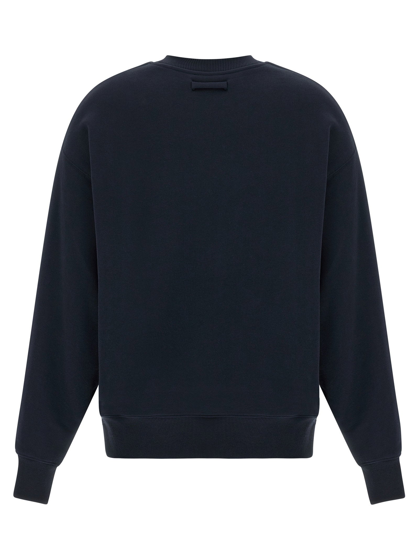 Jean Paul Gaultier Logo-Print Brushed Cotton Sweatshirt — Black, view 2