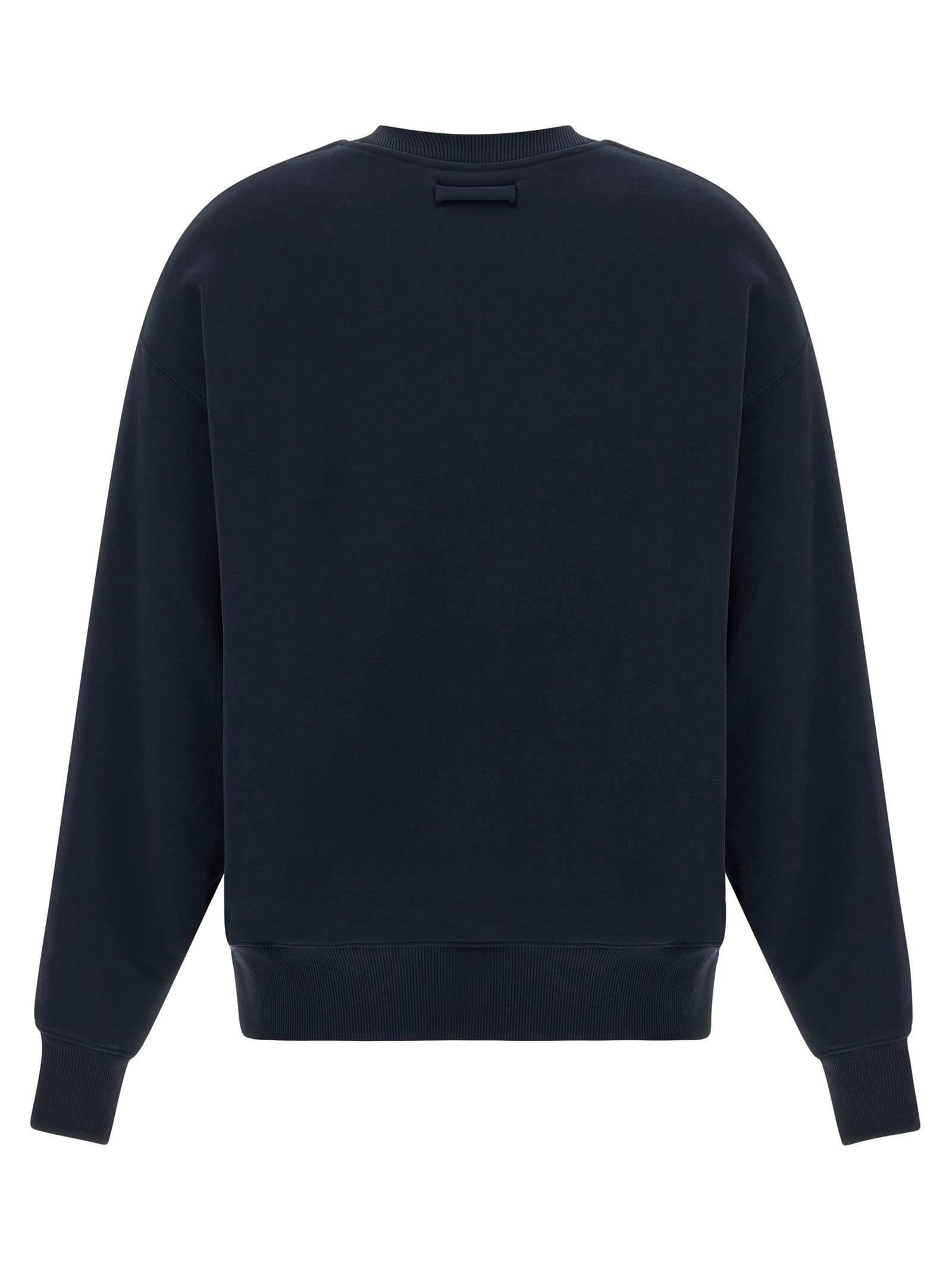 Jean Paul Gaultier Logo-Print Cotton Sweatshirt — Navy, view 2