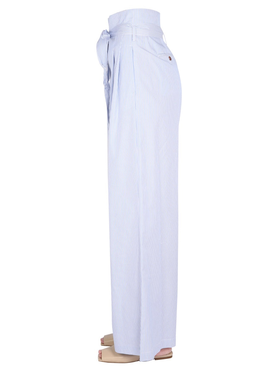 Jejia Sophie Trousers — Blue, view 3