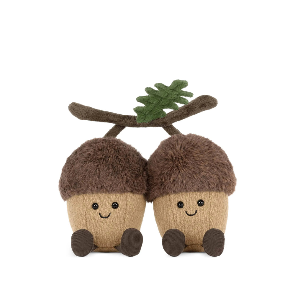 Jellycat Amuseables Bag Charm — Brown by Jellycat