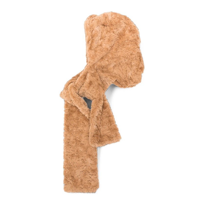 Jellycat BARB4HOOD Hooded Cap — Beige by Jellycat