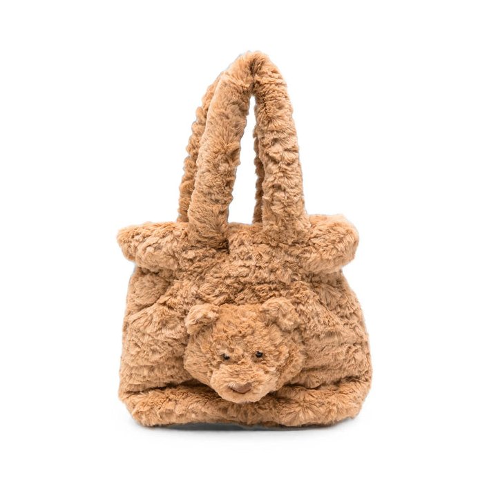 Jellycat Bartholome Top Handle Bag — Brown by Jellycat
