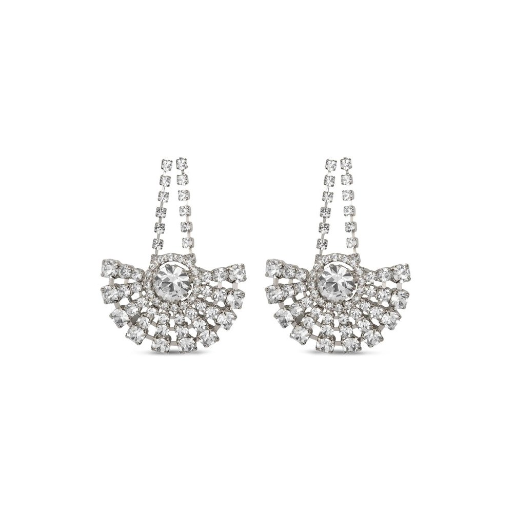 Jennifer Behr Cryst Earrings — Silver by Jennifer Behr