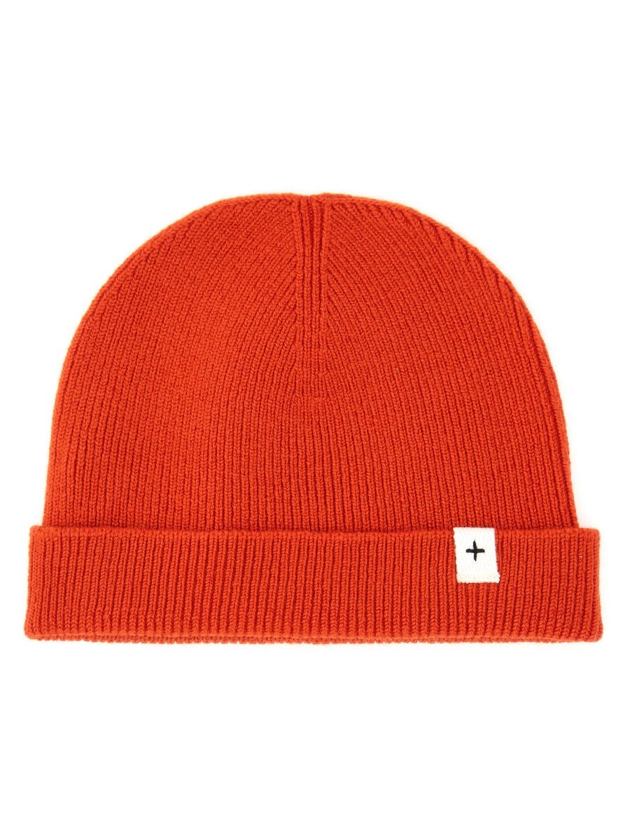 Jil Sander J47ZZ0130_J14773626 Wool Blend Beanie — Orange by Jil Sander