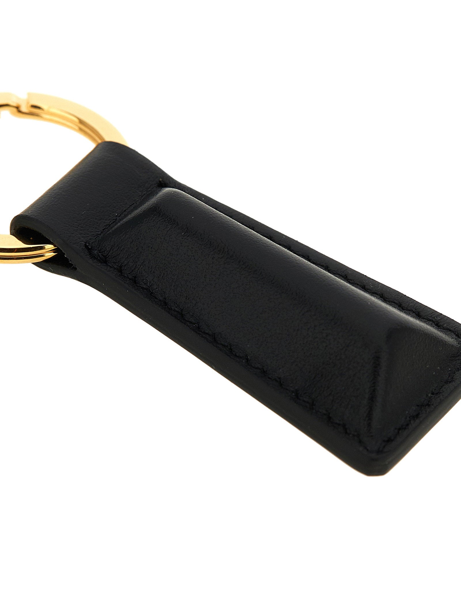 Jil Sander Linea Key Case — Black, view 3