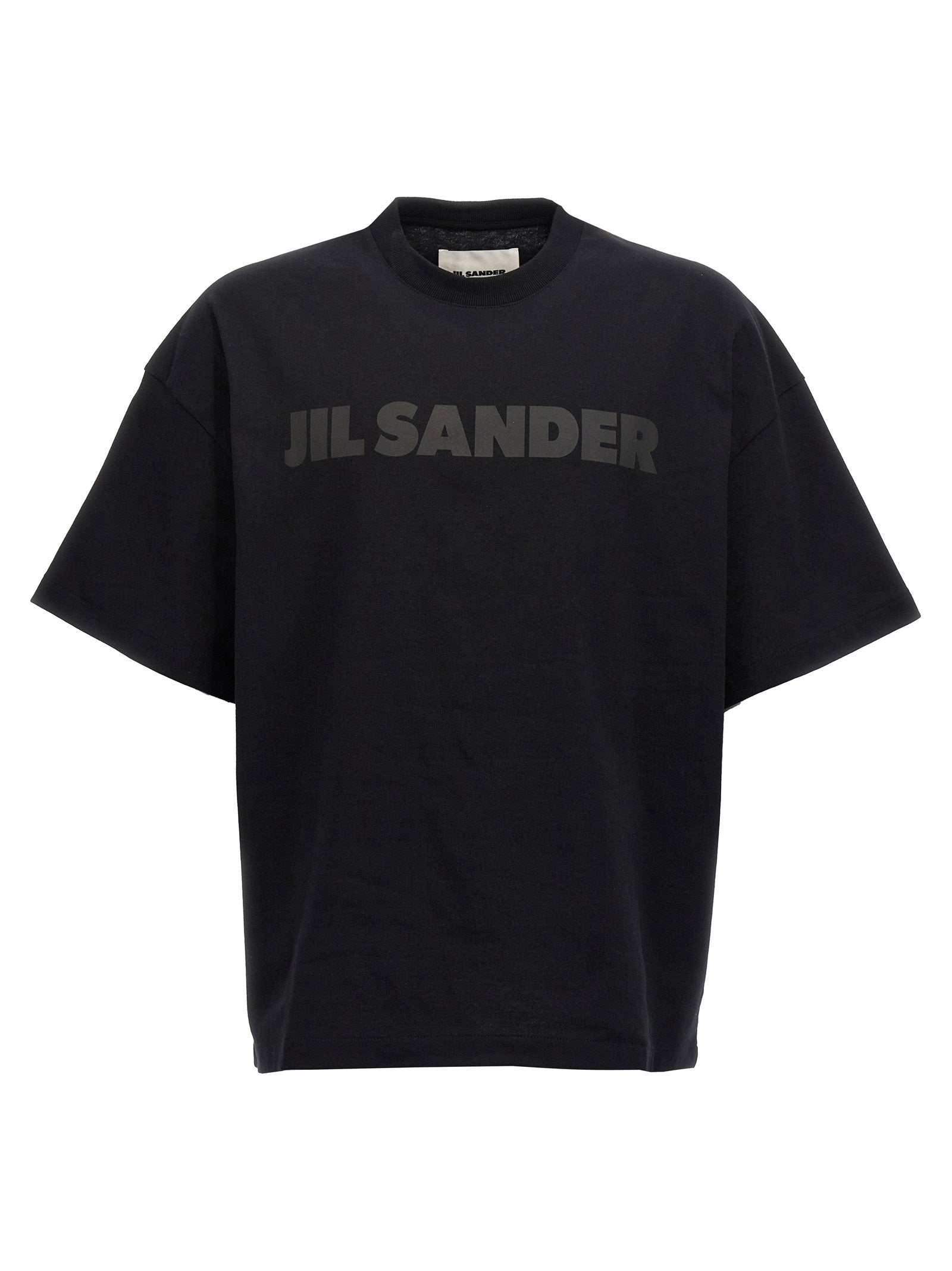 Jil Sander Logo-Print T-shirt — Black by Jil Sander