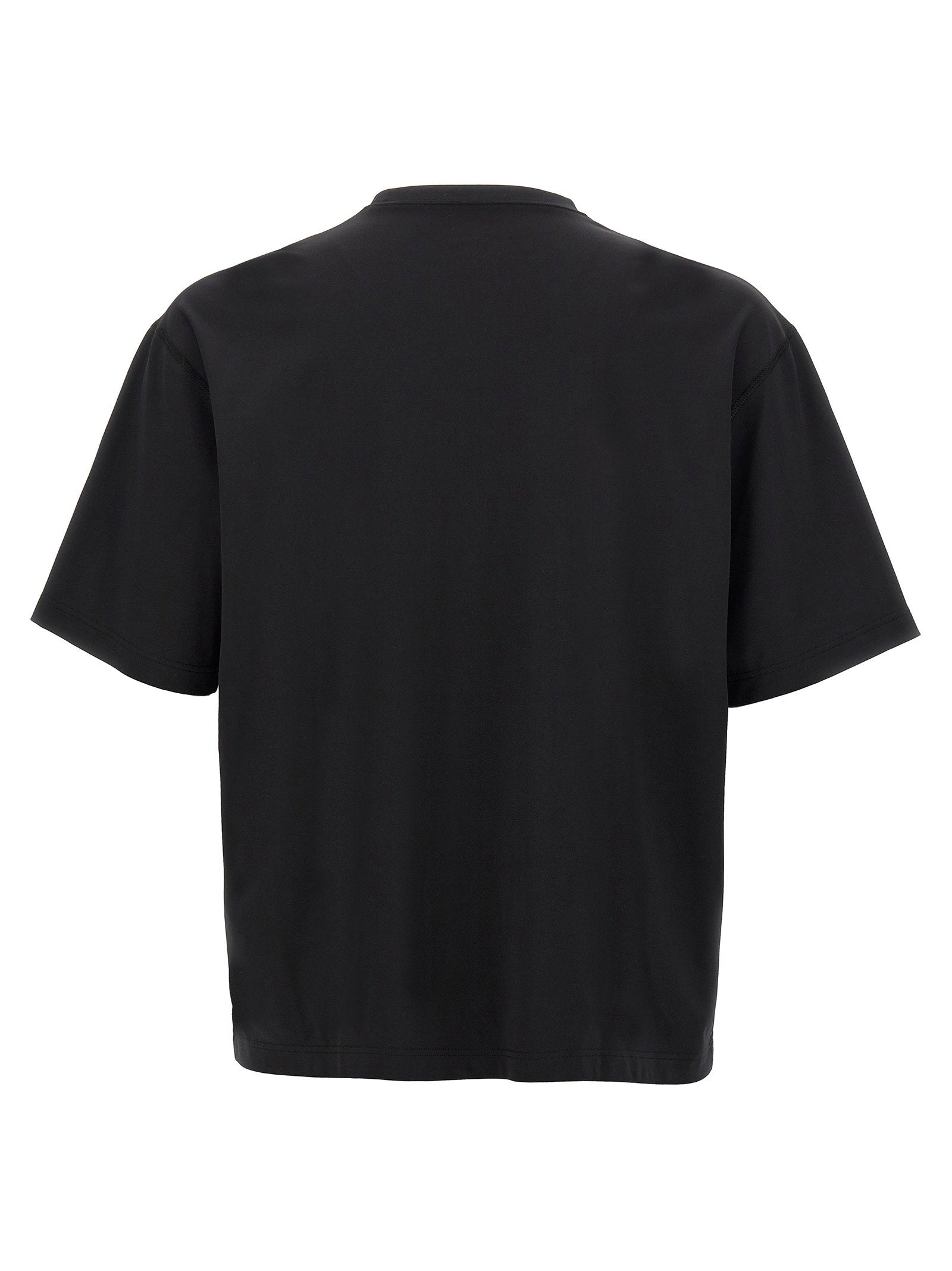 Jil Sander Logo-Print Technical T-shirt — Black, view 2