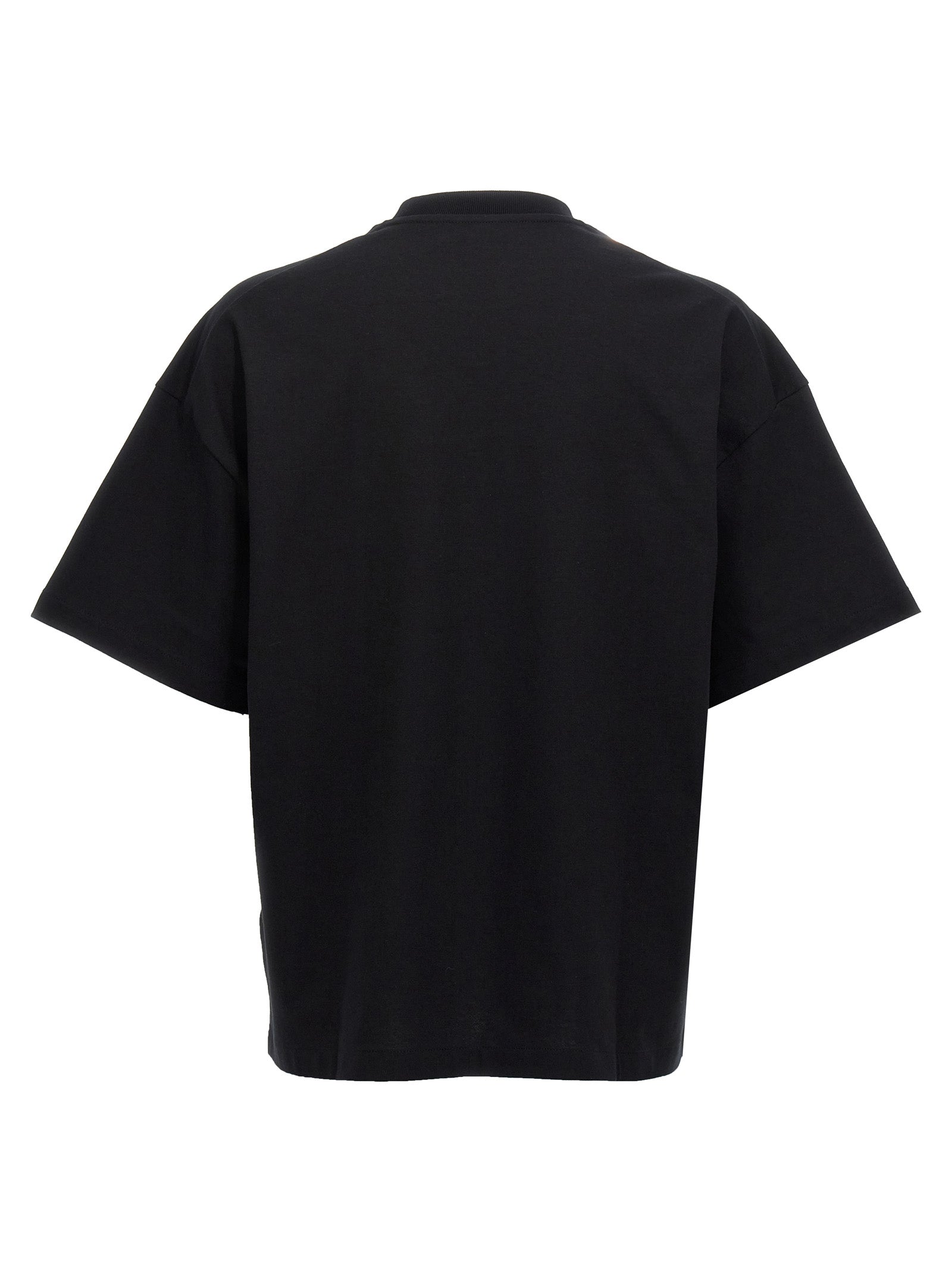 Jil Sander Logo-Print T-Shirt — Black, view 2