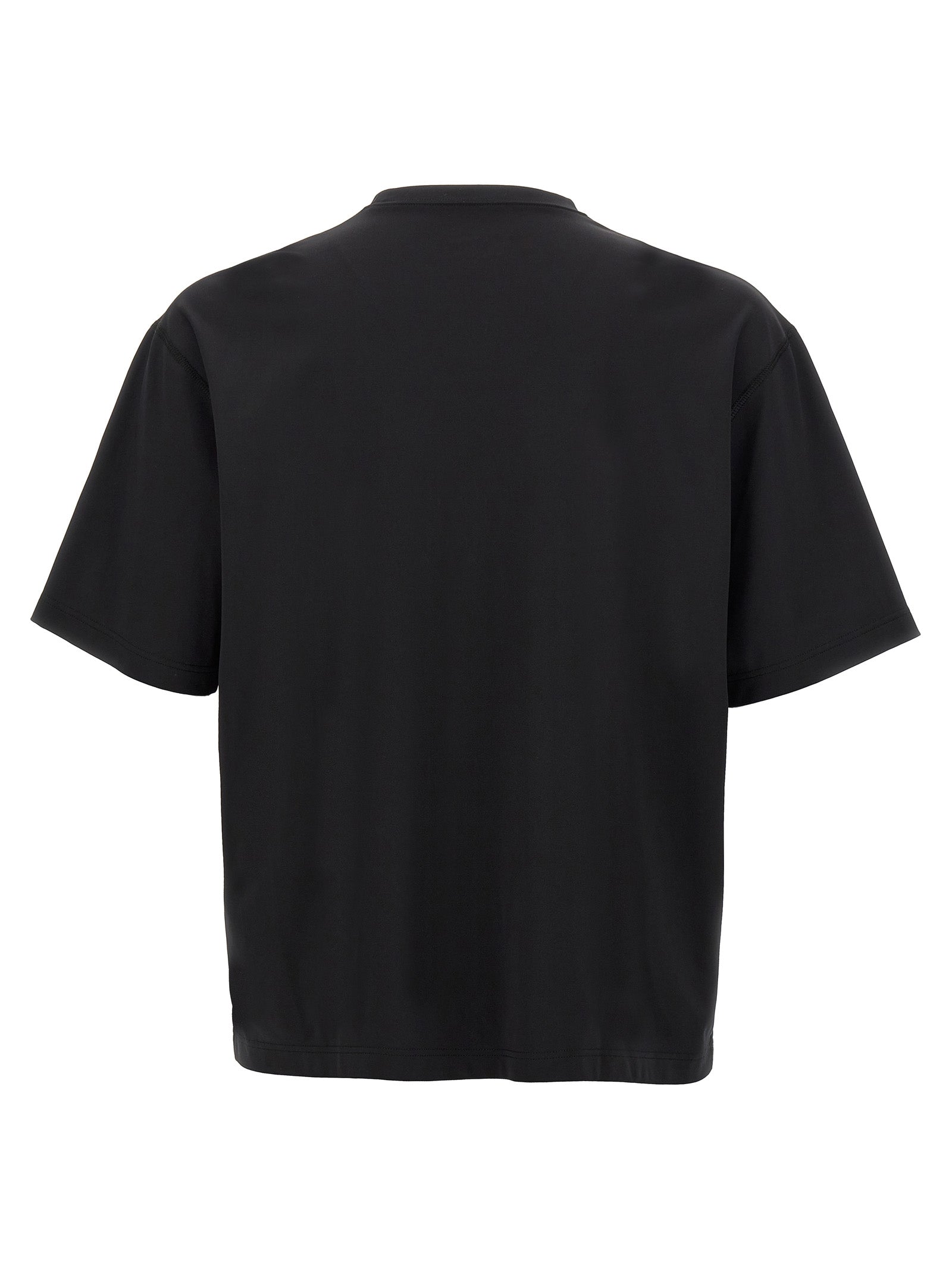 Jil Sander Logo-Print T-Shirt — Black, view 2