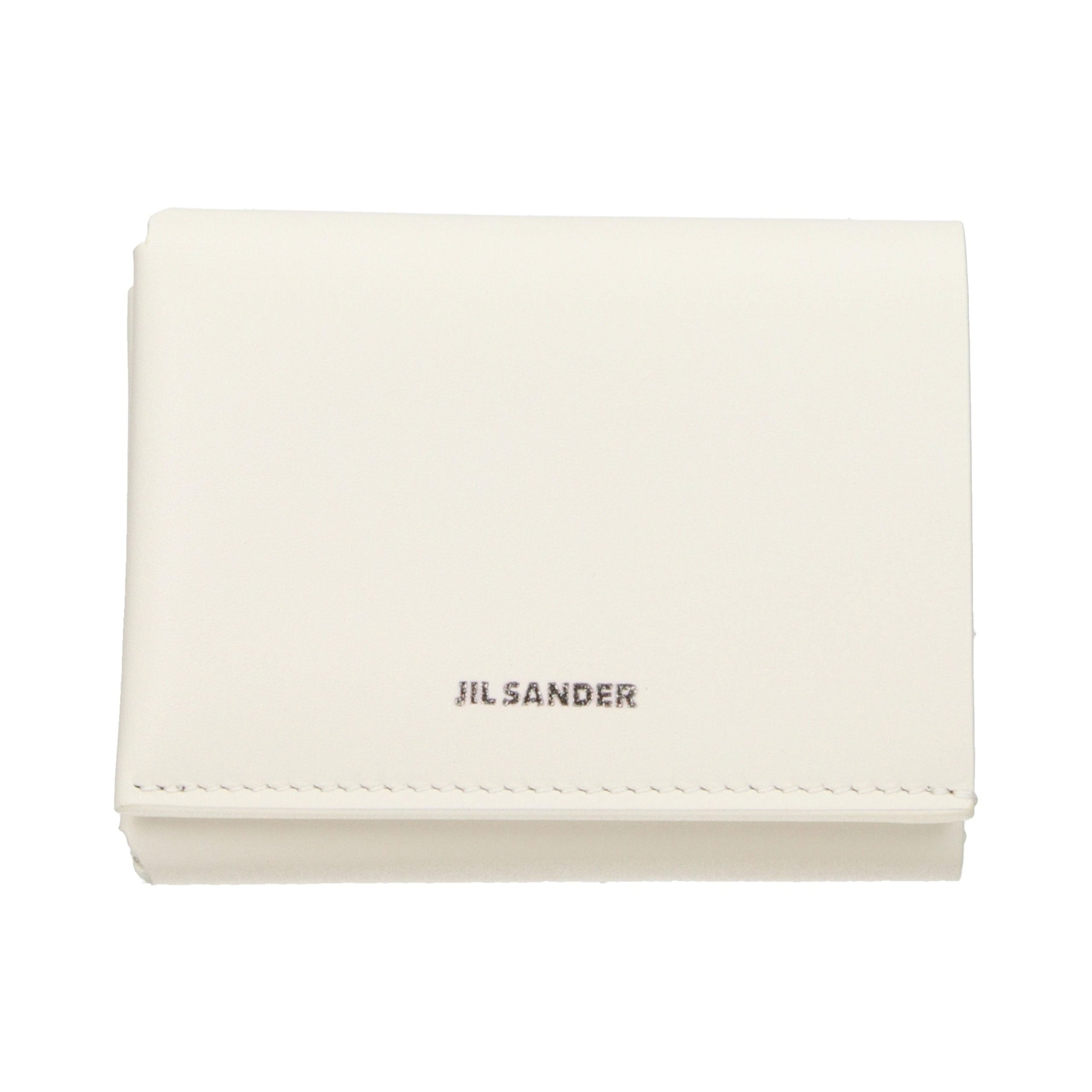 Jil Sander Leather Wallet — Beige by Jil Sander