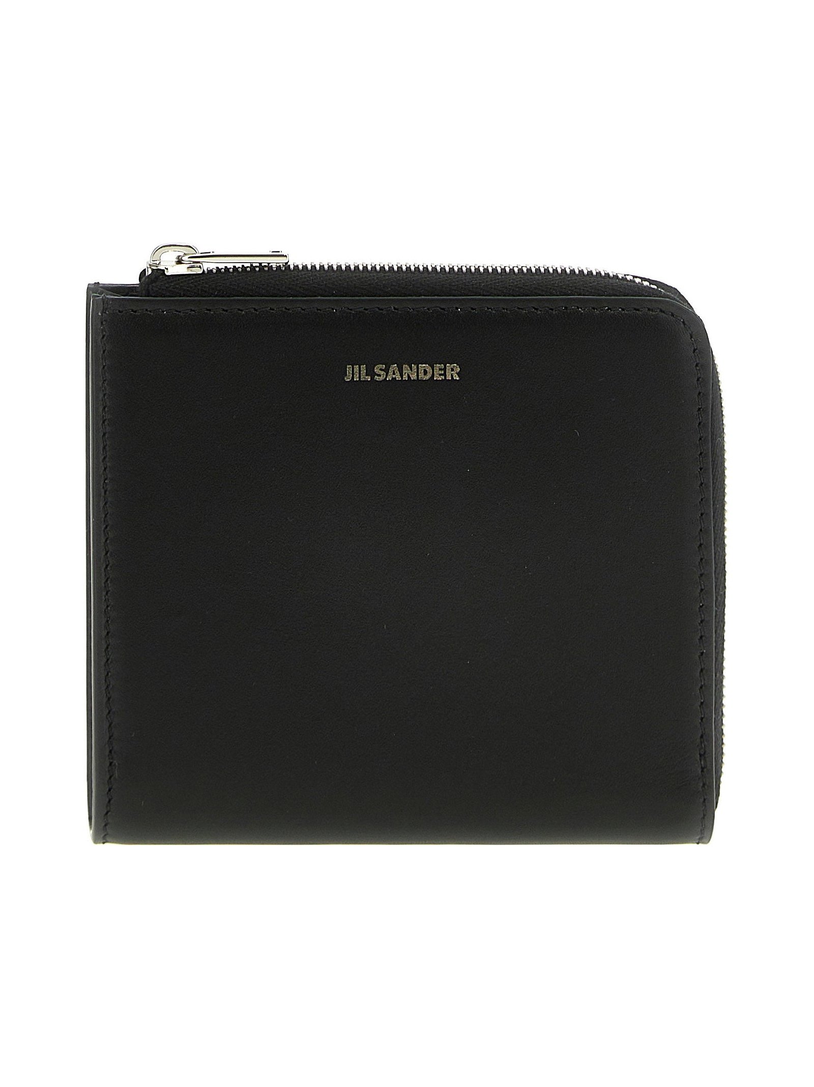Jil Sander Nappa Leather Wallet — Black by Jil Sander
