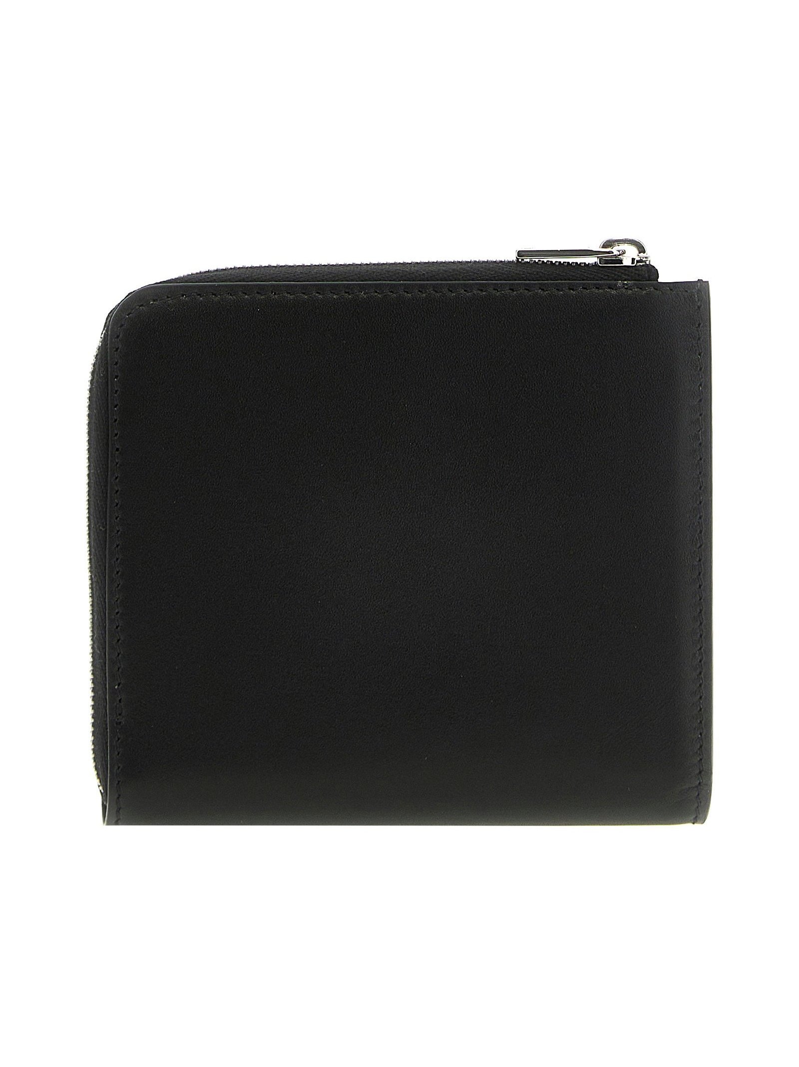 Jil Sander Nappa Leather Wallet — Black, view 2