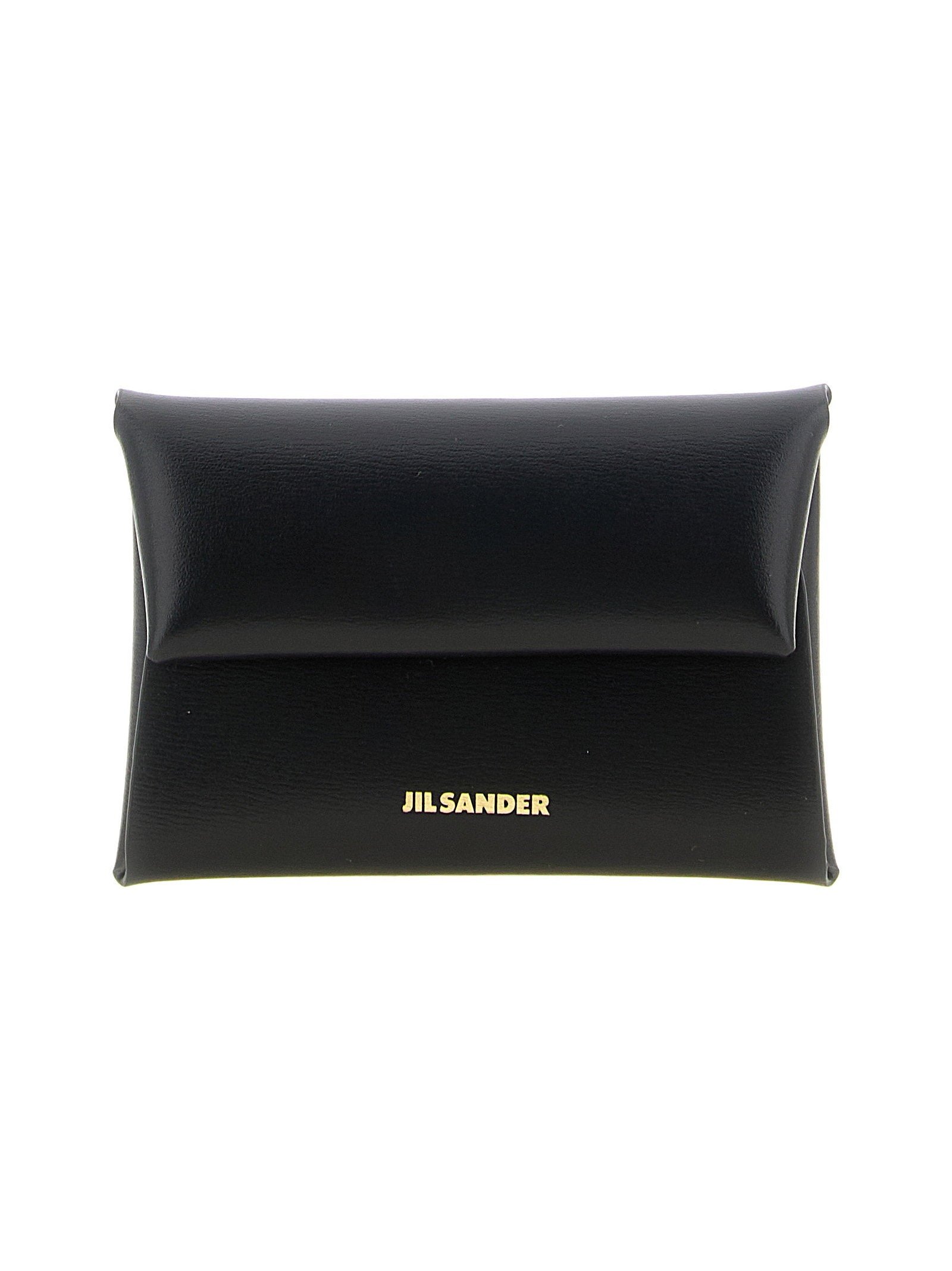 Jil Sander Folded Wallet — Black by Jil Sander