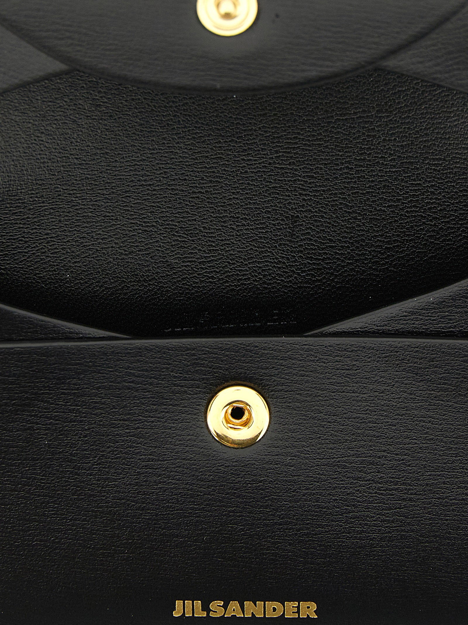 Jil Sander Folded Wallet — Black, view 3