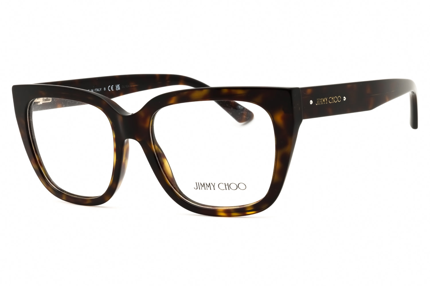 Jimmy Choo 0JC3019B Tortoiseshell Acetate Eyeglasses — Brown by Jimmy Choo