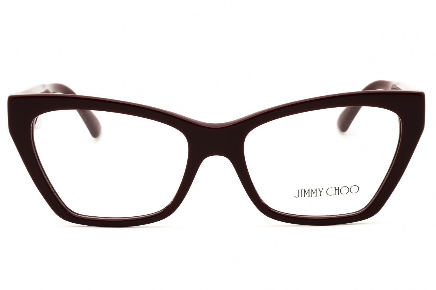 Jimmy Choo 0JC3021H Cat-Eye Acetate Eyeglasses — Red, view 2