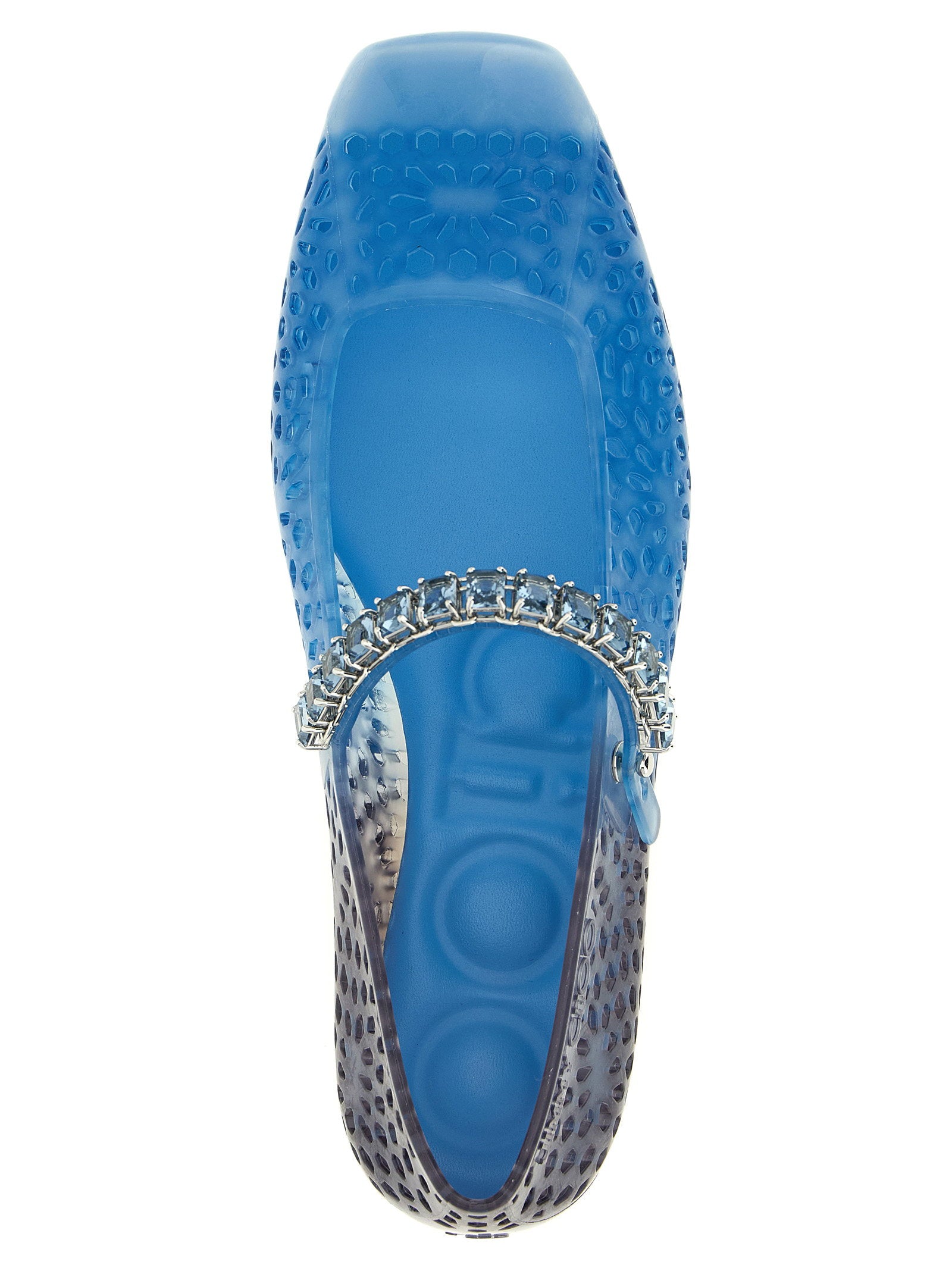 Jimmy Choo Ballet Flat — Blue, view 4