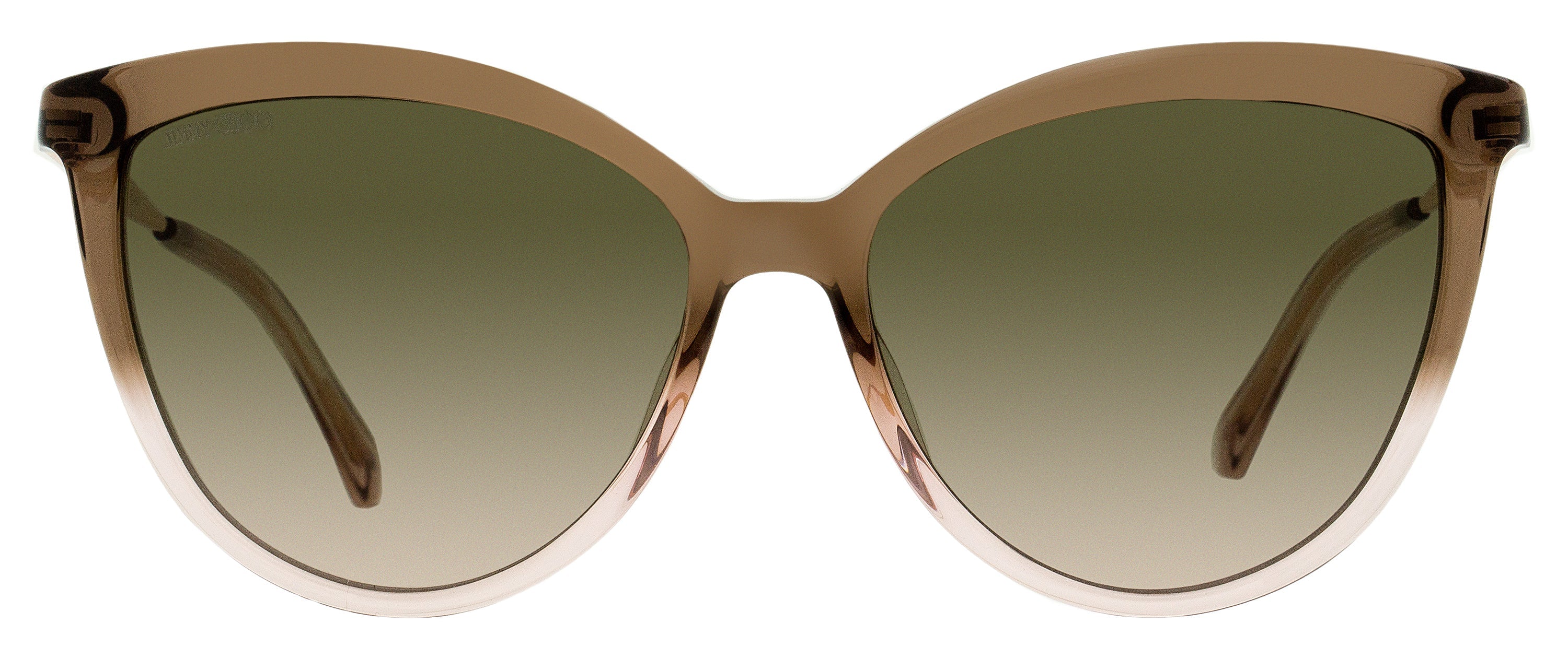 Jimmy Choo Belinda Cat-Eye Sunglasses — Brown, view 2