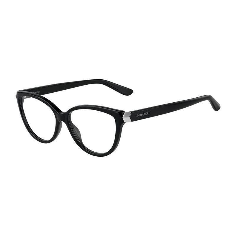 Jimmy Choo JC226080700 Cat-eye Acetate Eyeglasses — Black by Jimmy Choo