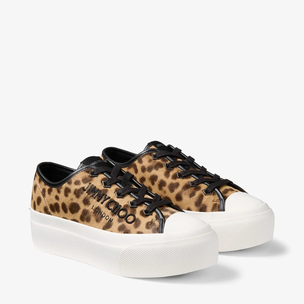 Jimmy Choo Palma Maxi Sneaker — Natural, view 2