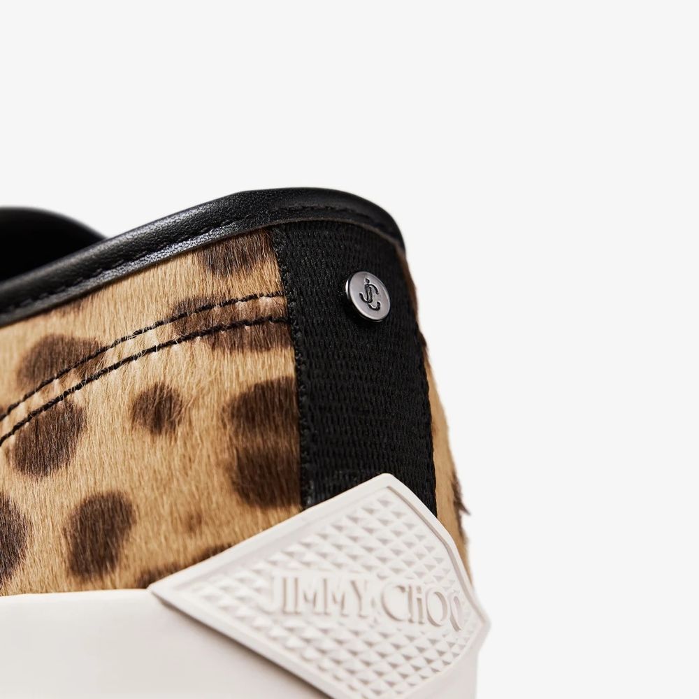 Jimmy Choo Palma Maxi Sneaker — Natural, view 4