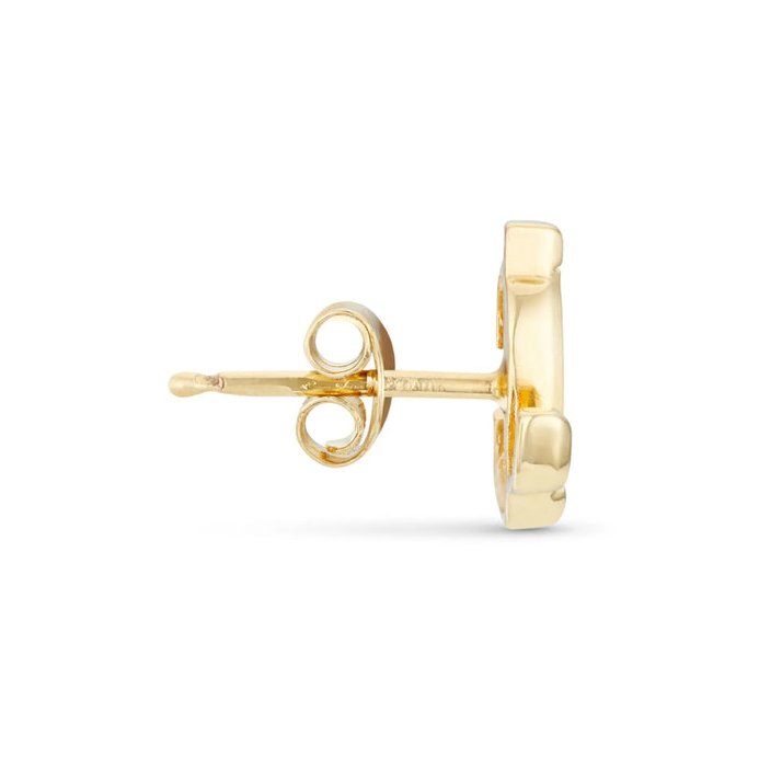 Jimmy Choo Studs Earrings — Gold, view 4