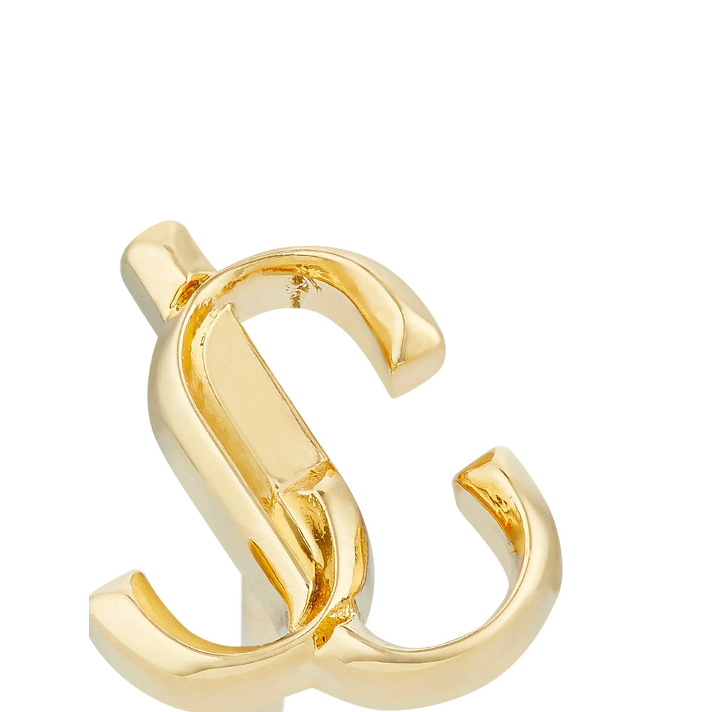 Jimmy Choo Studs Earrings — Gold, view 5