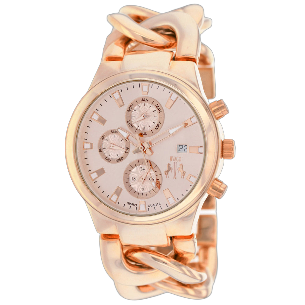 Jivago Lev Watch — Rose gold by Jivago