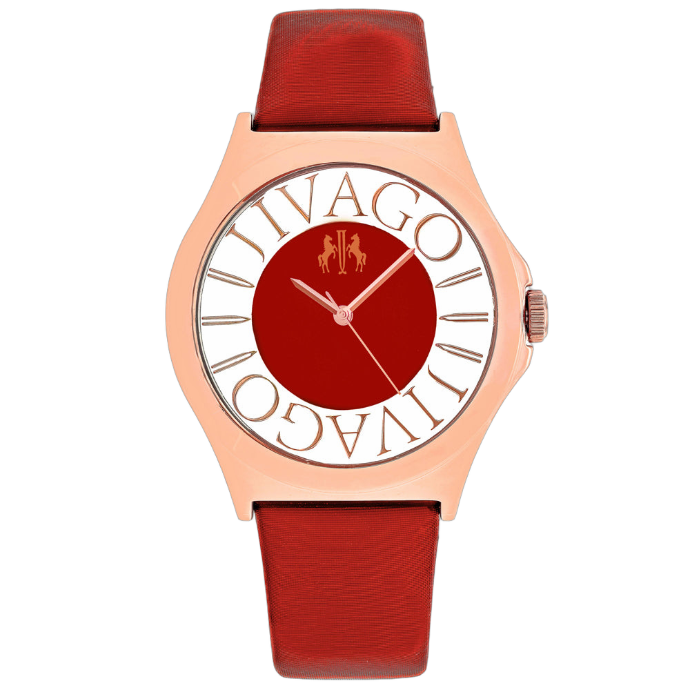 Jivago Quartz Watch — Rose gold by Jivago
