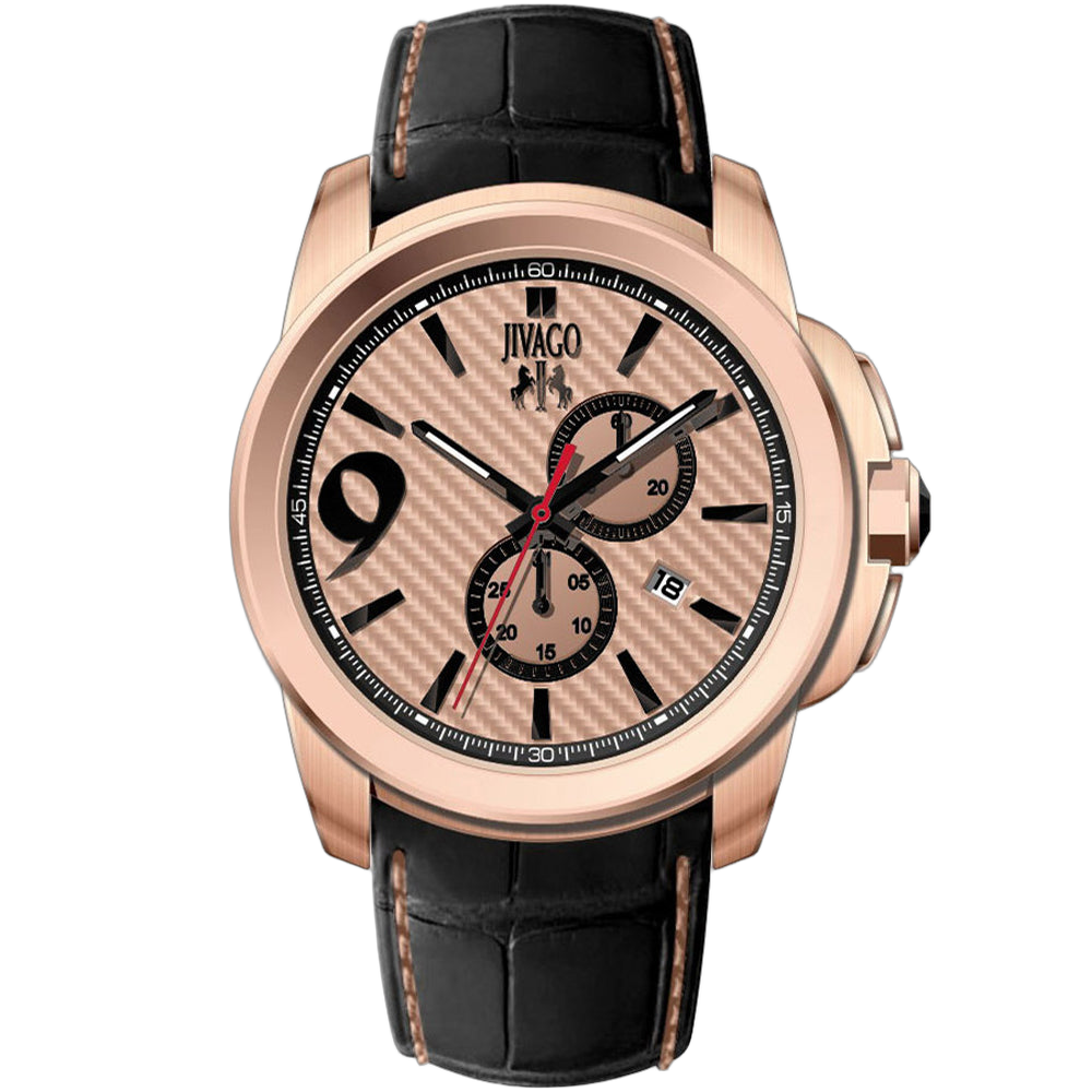 Jivago Gliese Watch — Rose gold by Jivago
