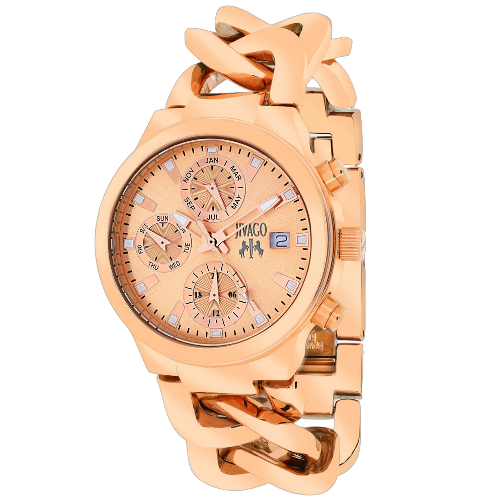 Jivago Levley One Watch — Rose gold by Jivago