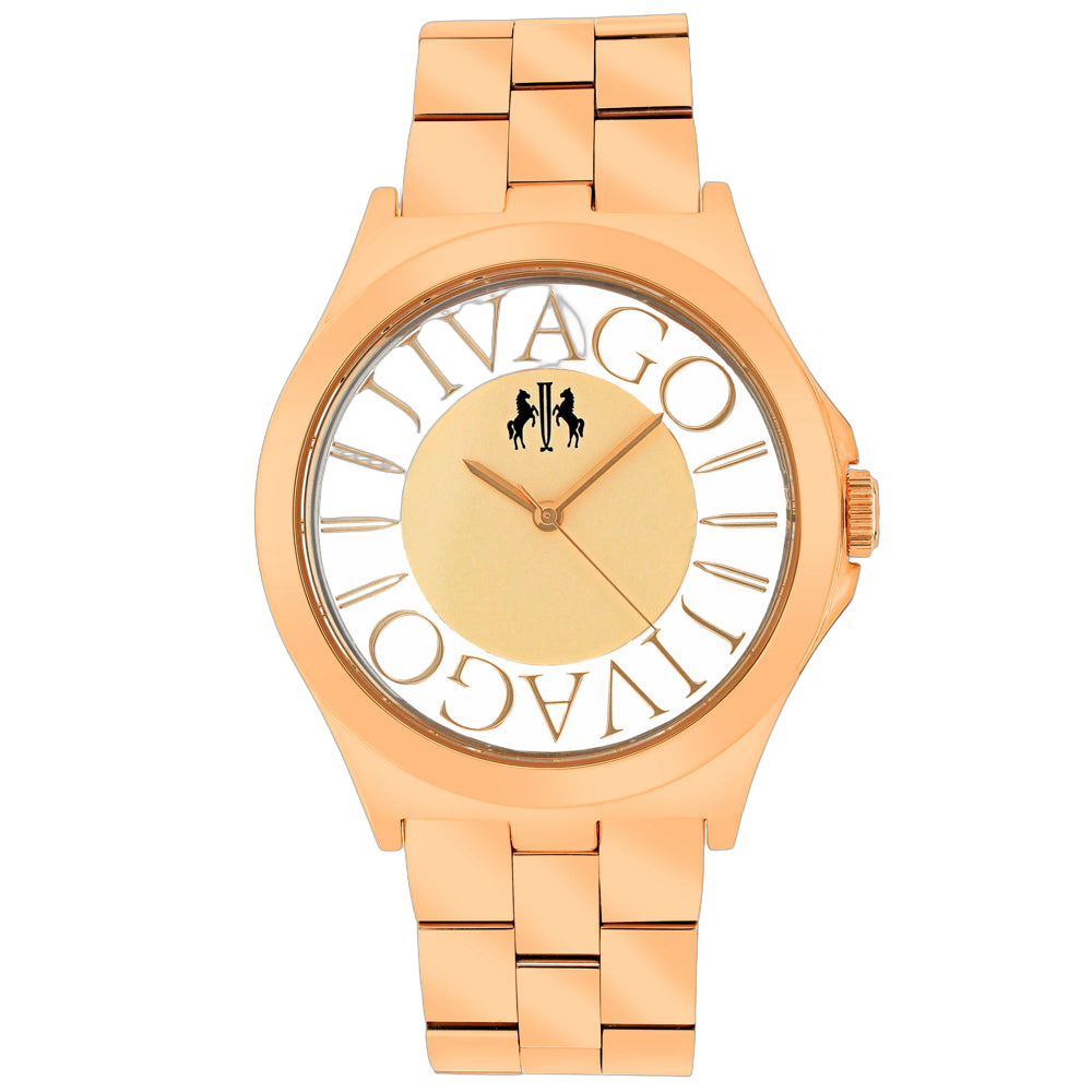 Jivago Fun Watch — Rose gold by Jivago