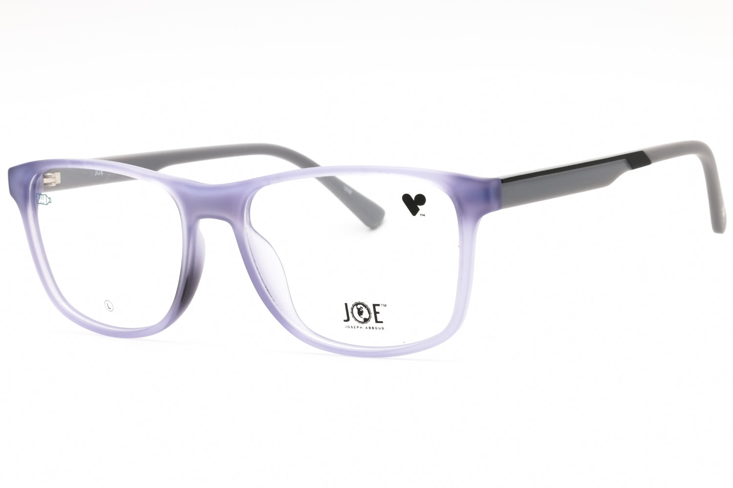Joe Optical JOE4101 Rectangular Propionate Eyeglasses — Purple by Joe Optical