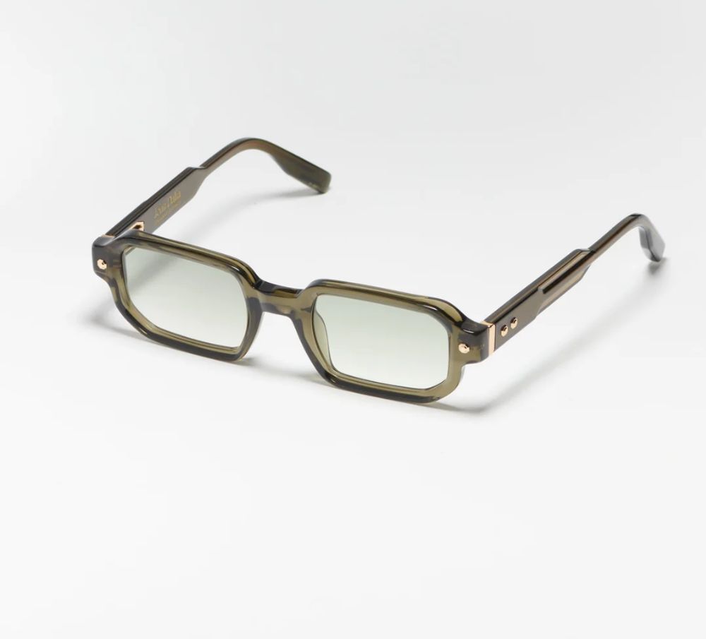 John Dalia P06 Sunglasses — Green, view 2