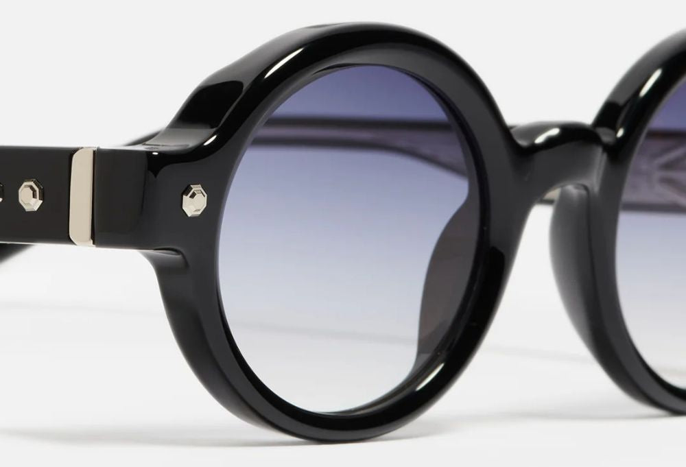 John Dalia P13 Sunglasses — Black, view 3