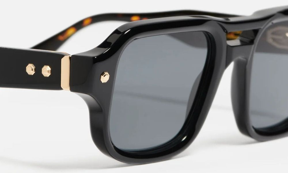 John Dalia P14 Sunglasses — Black, view 3