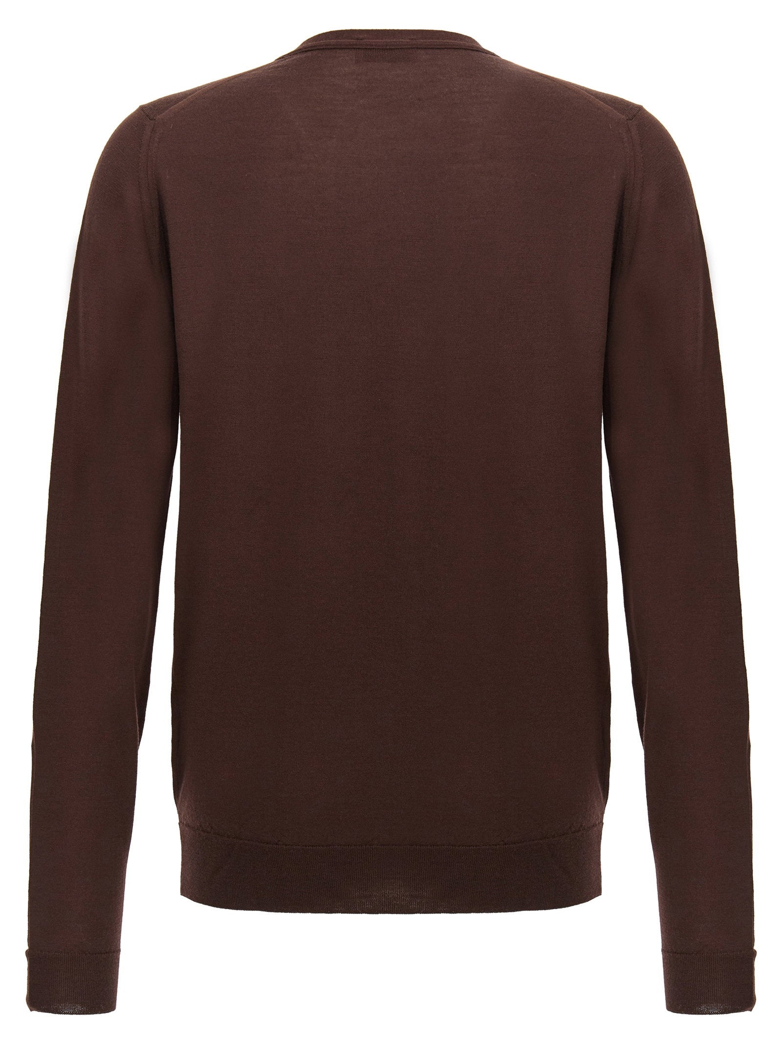John Smedley Petworth Cardigan — Brown, view 2